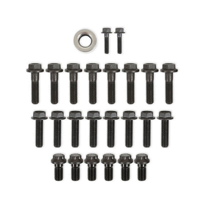Complete Transmission Installation Kit 6-Bolt LS Engine to T-56 / Magnum Everything You Need to Connect a 6-Bolt LS Engine to a Tremec T-56 or Magnum Transmission Holley-4