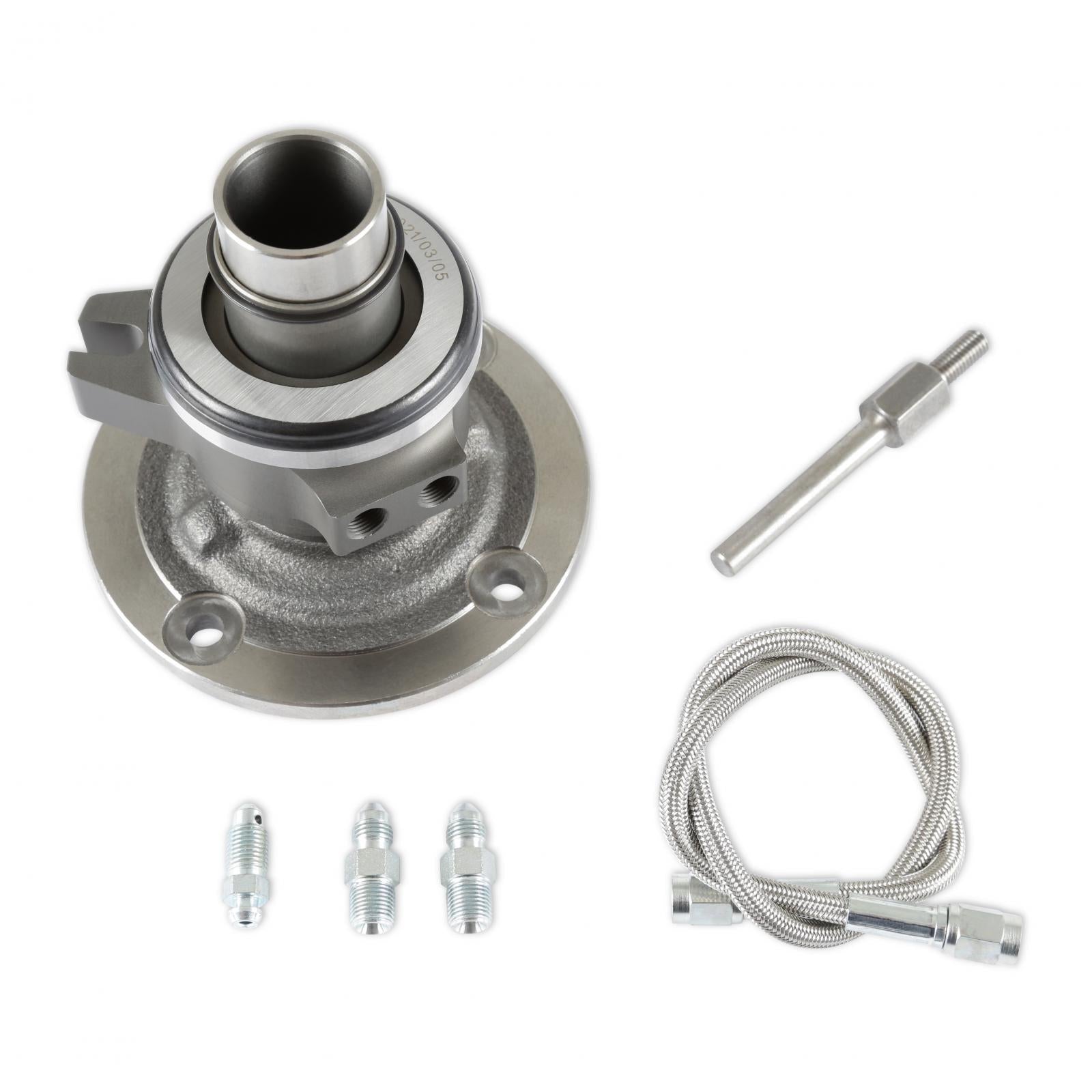 Complete Transmission Installation Kit Ford Tkx/tko Installation Kit for 28-oz Externally Balanced Small Block Ford Engines Holley-14
