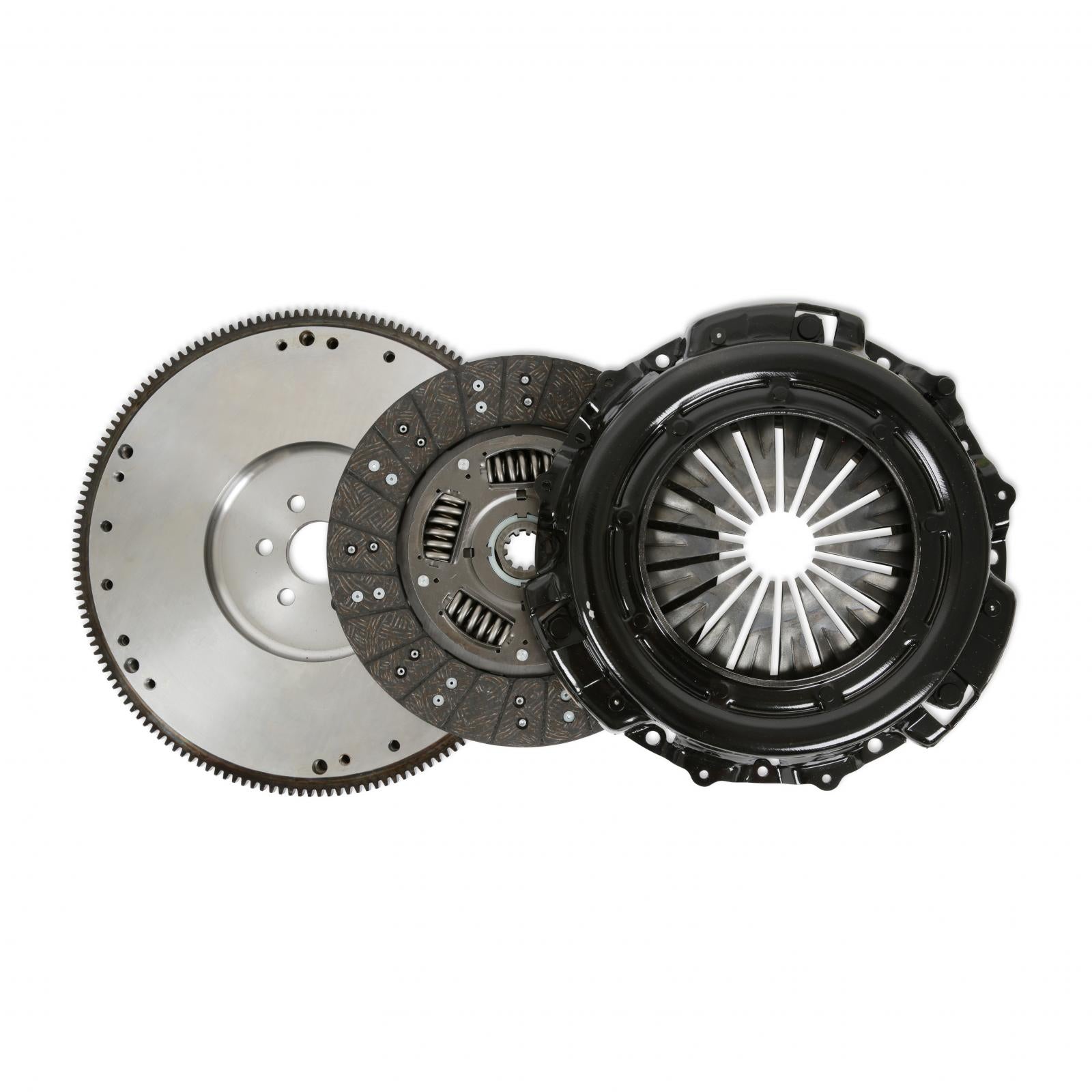 Complete Transmission Installation Kit Ford T5 Installation Kit for 50-oz Externally Balanced Small Block Ford Engines Holley-6