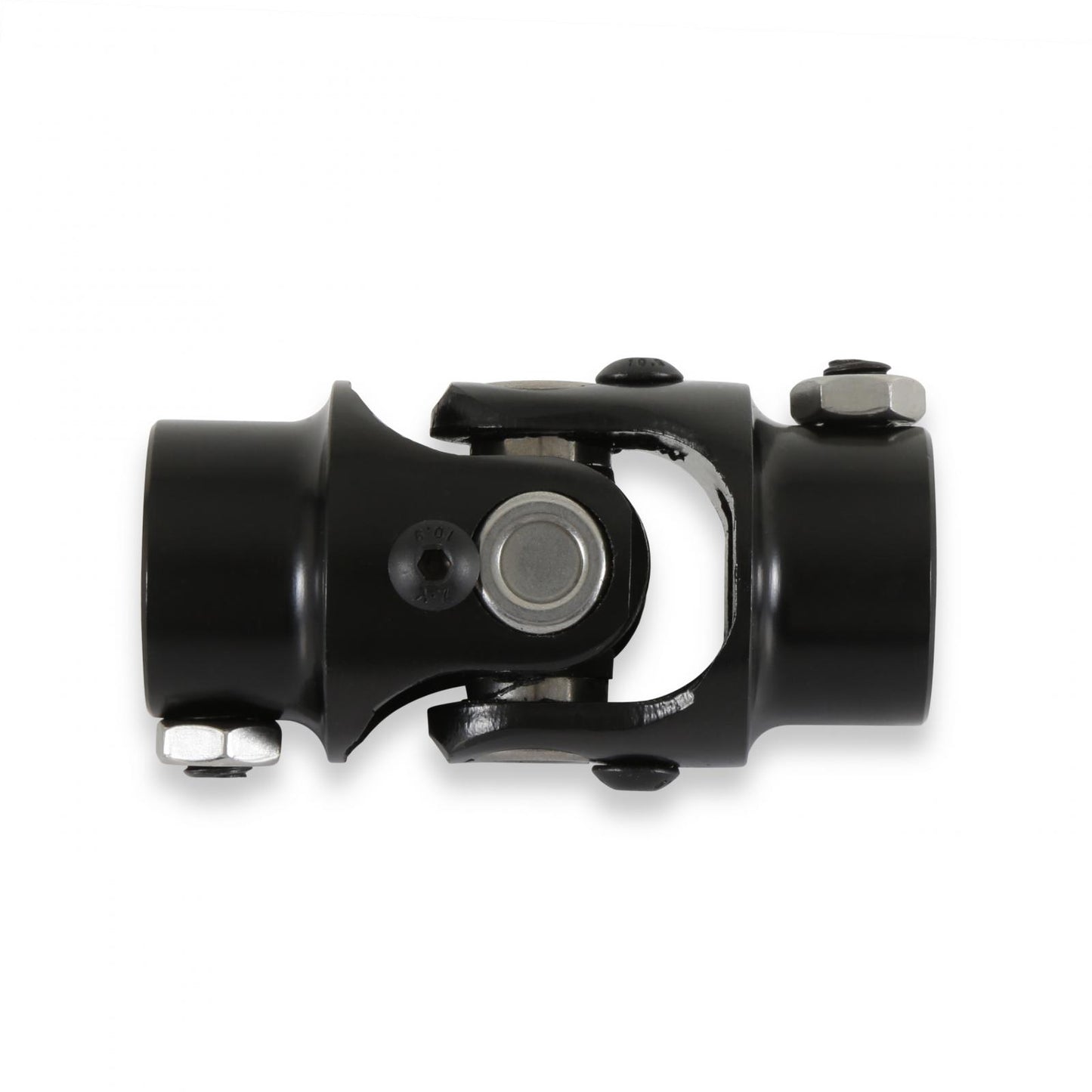 U-Joint Steel Black Zinc 3/4-30 Spline X 3/4 DD Holley-1