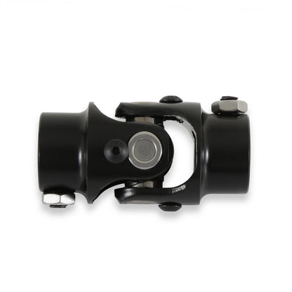 U-Joint Steel Black Zinc 3/4-30 Spline X 3/4 DD Holley-1