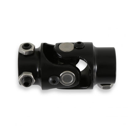 U-Joint Steel Black Zinc 3/4-30 Spline X 3/4 DD Holley-4