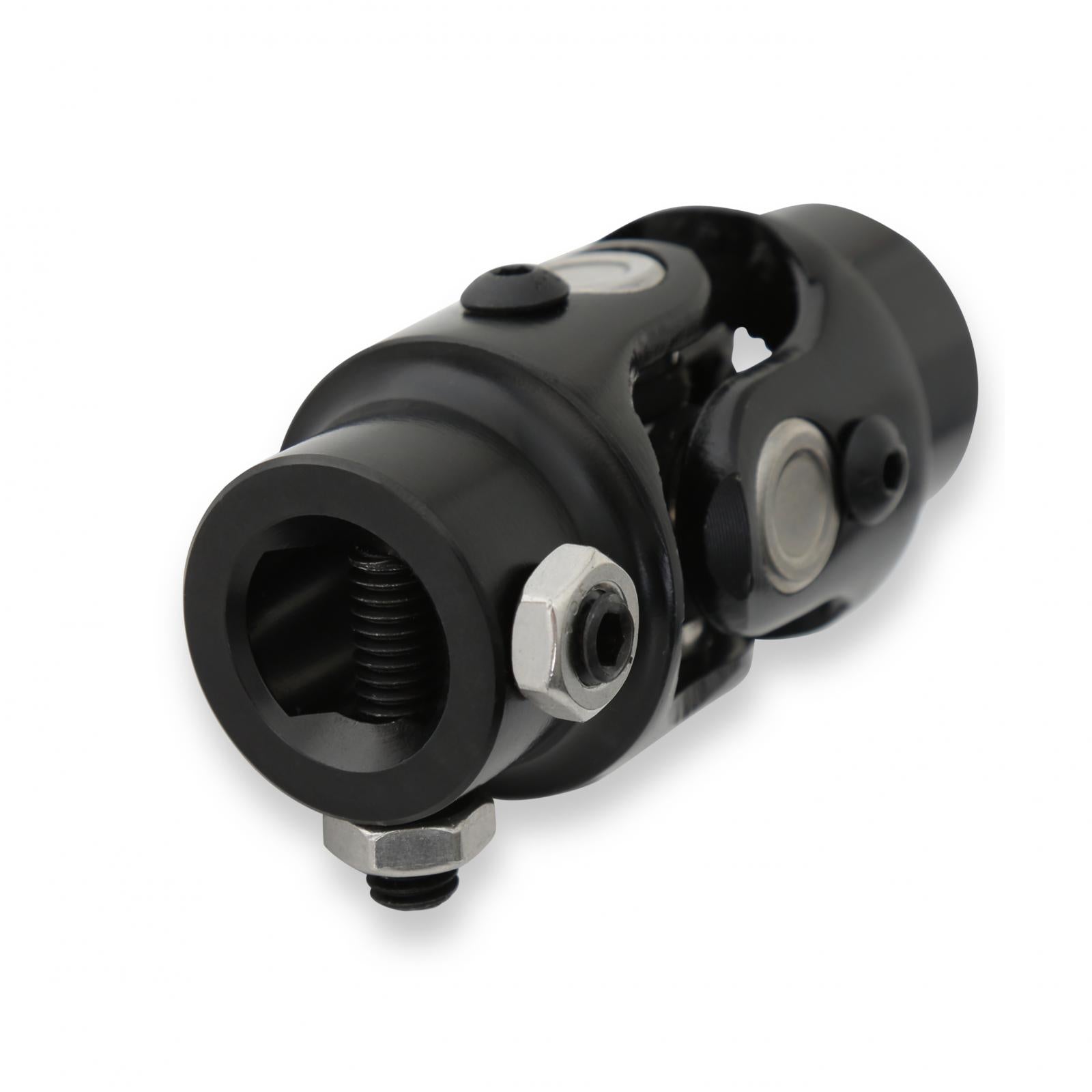 U-Joint Steel Black Zinc 3/4-30 Spline X 3/4 DD Holley-5