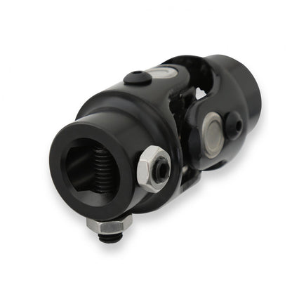 U-Joint Steel Black Zinc 3/4-30 Spline X 3/4 DD Holley-5