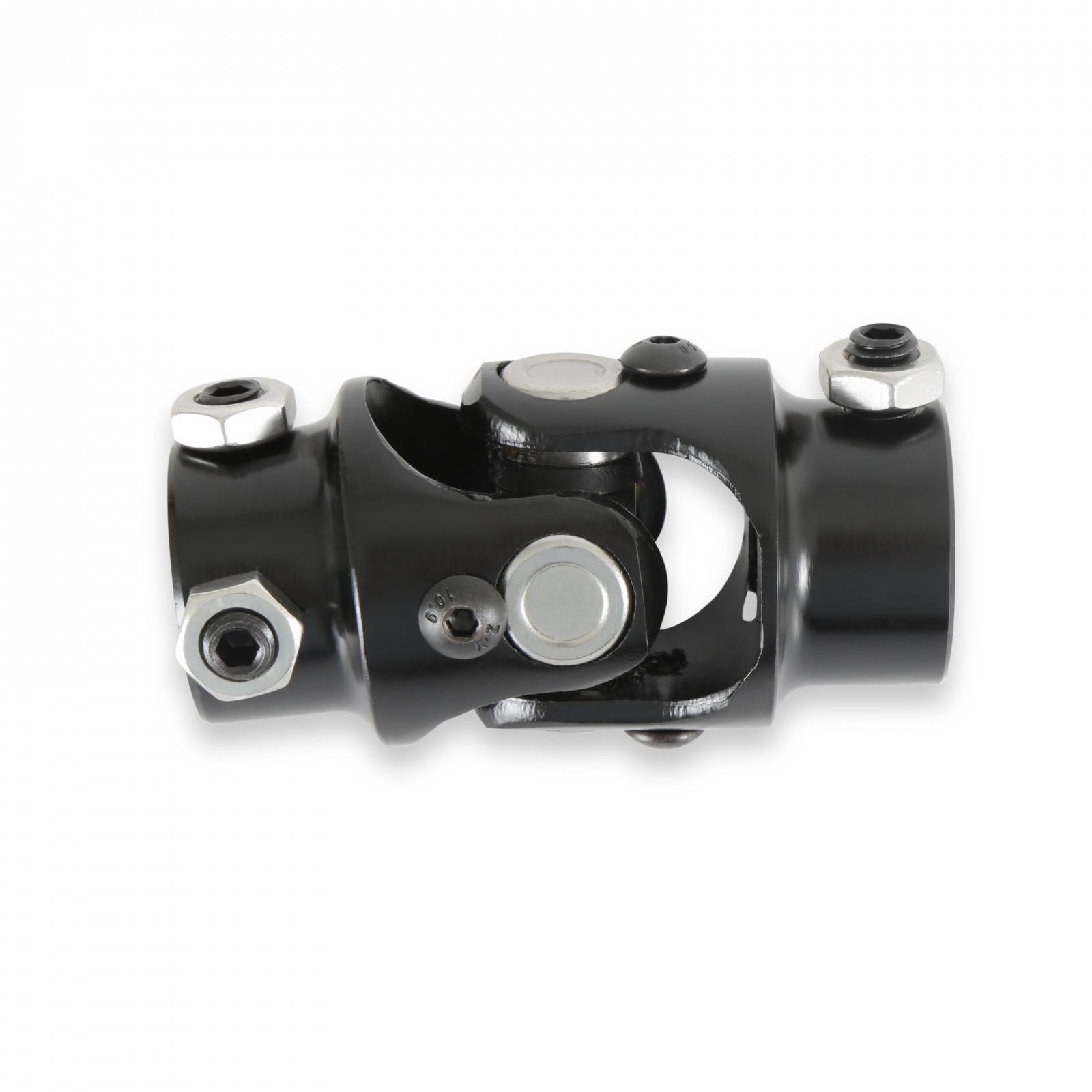 U-Joint Steel Black Zinc 3/4-36 Spline X 3/4 DD Holley-1