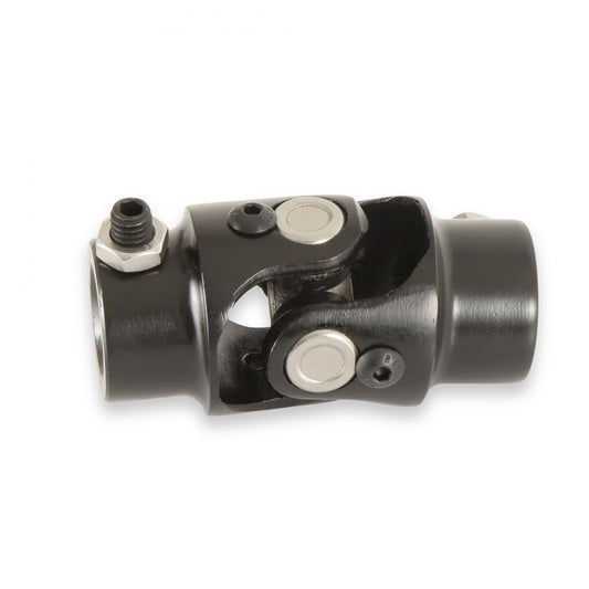 U-Joint Steel Black Zinc 13/16-36 Spline X 3/4 DD Holley-1