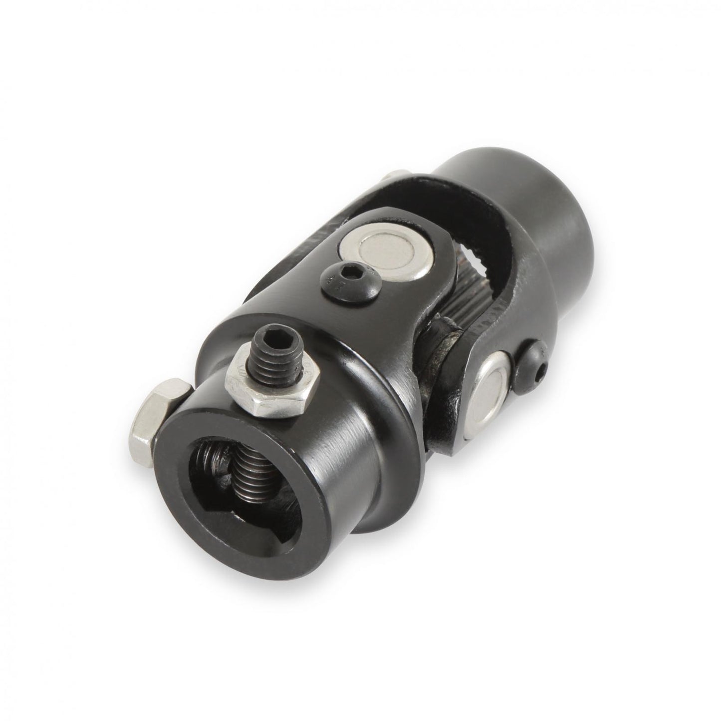 U-Joint Steel Black Zinc 13/16-36 Spline X 3/4 DD Holley-2