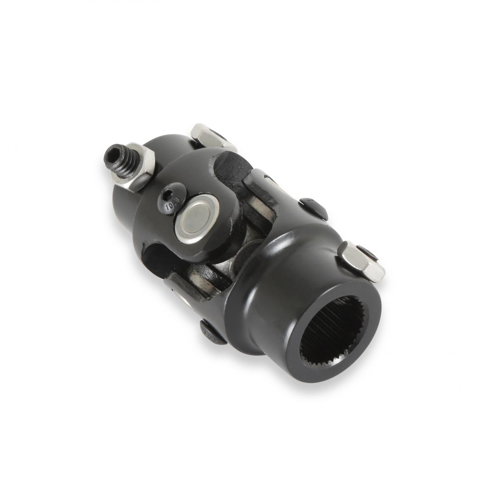 U-Joint Steel Black Zinc 13/16-36 Spline X 3/4 DD Holley-3
