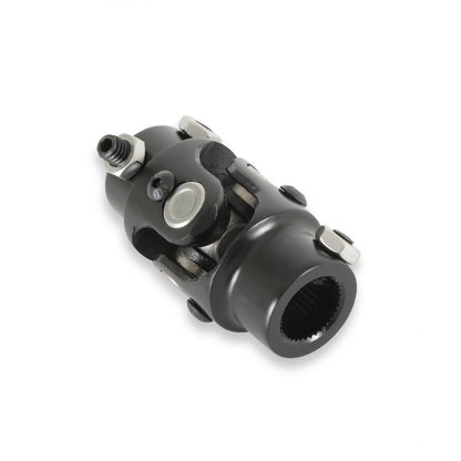 U-Joint Steel Black Zinc 13/16-36 Spline X 3/4 DD Holley-3