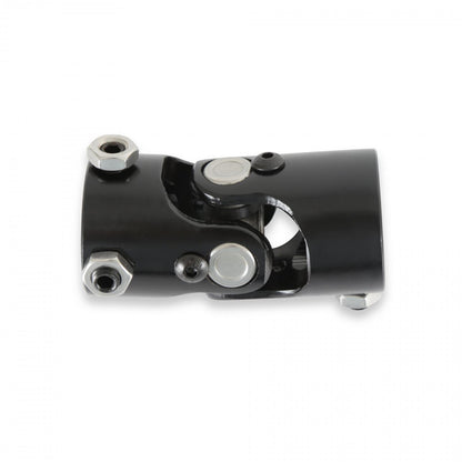 U-Joint Steel Black Zinc 1-48 Spline to 1-DD Holley-1