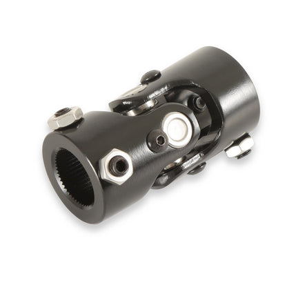 U-Joint Steel Black Zinc 1-48 Spline to 1-DD Holley-2