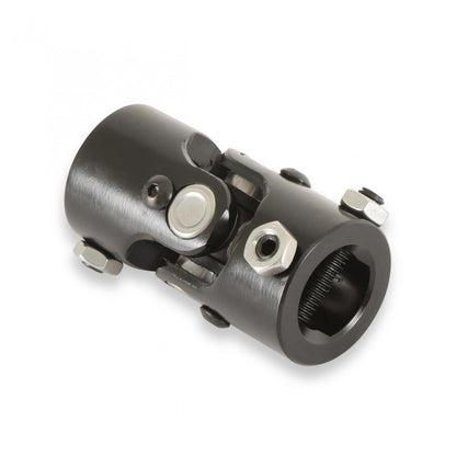 U-Joint Steel Black Zinc 1-48 Spline to 1-DD Holley-3