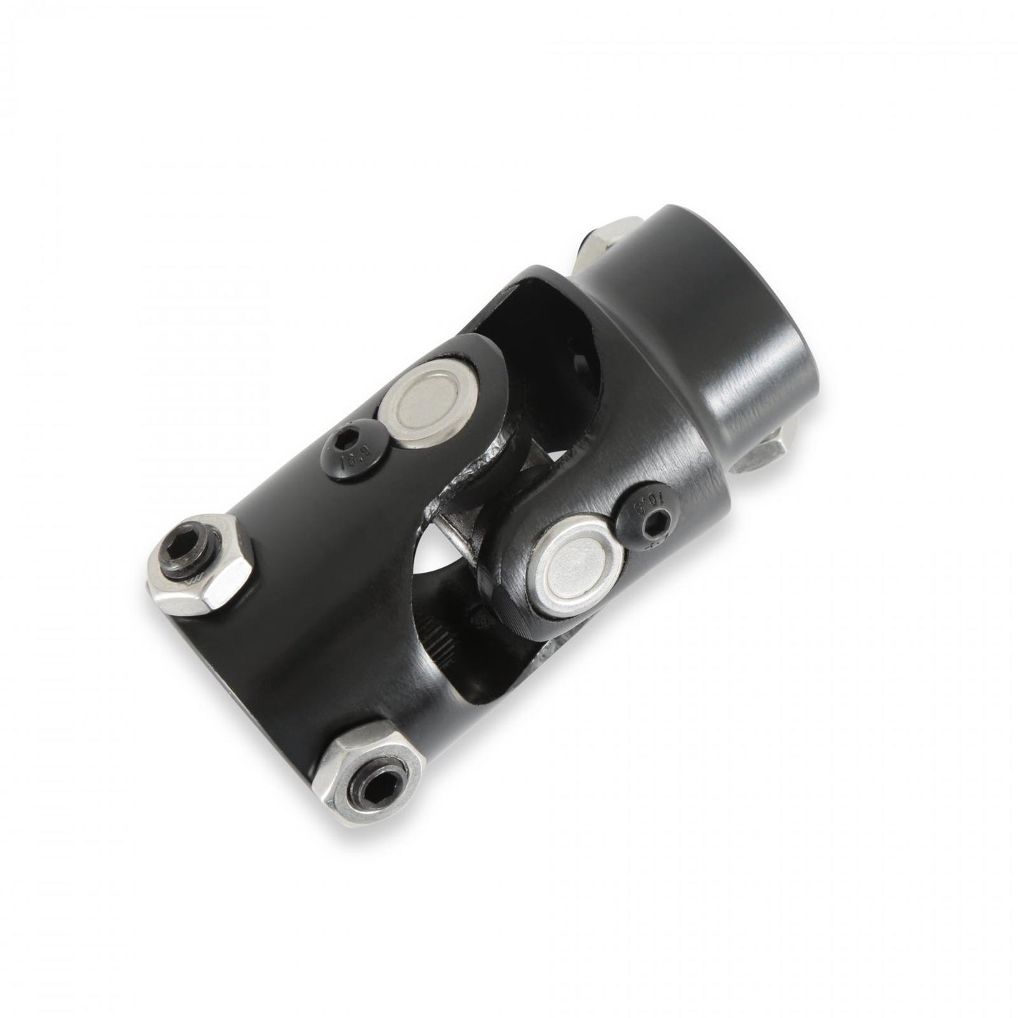 U-Joint Steel Black Zinc 1-48 Spline to 3/4-DD Holley-1