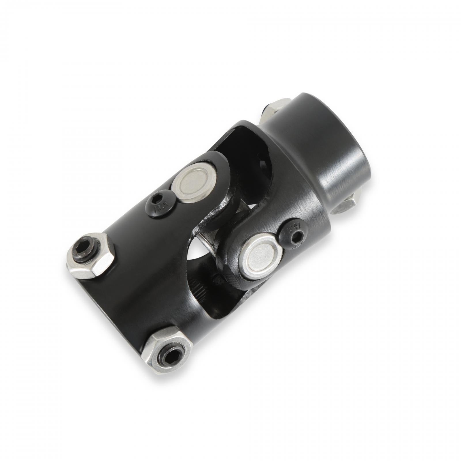 U-Joint Steel Black Zinc 1-48 Spline to 3/4-DD Holley-1