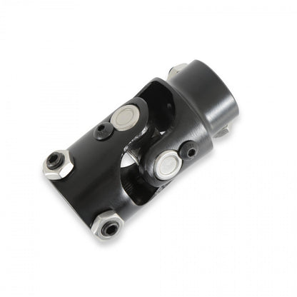 U-Joint Steel Black Zinc 1-48 Spline to 3/4-DD Holley-1