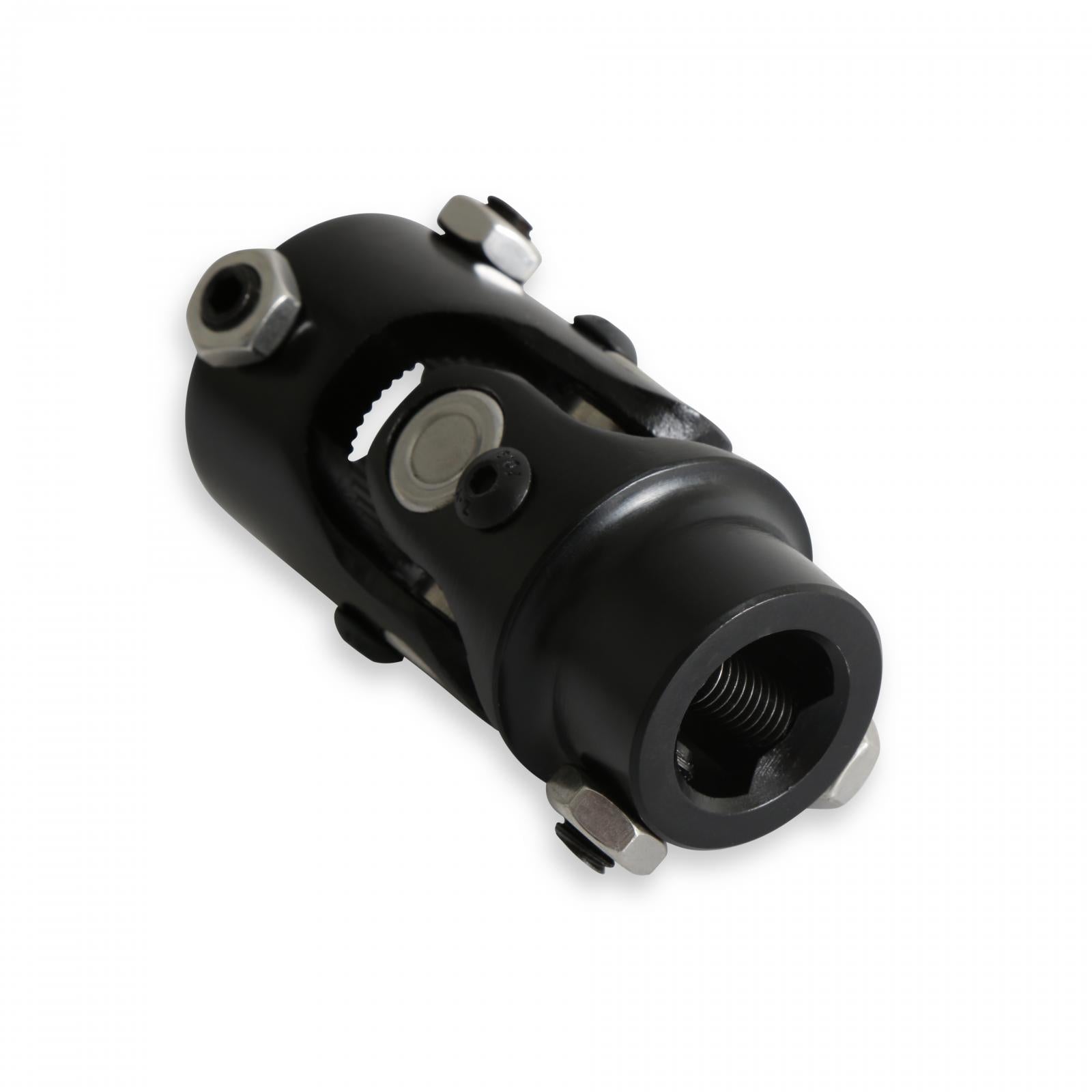U-Joint Steel Black Zinc 1-48 Spline to 3/4-DD Holley-4