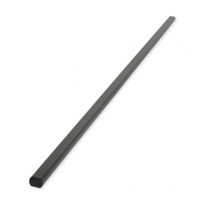 Steering Shaft 3/4-inch DD X 36-inches Long Black Zinc Finish Holley