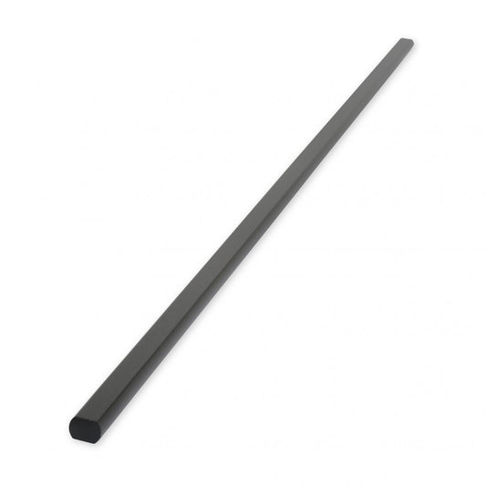 Steering Shaft 3/4-inch DD X 36-inches Long Black Zinc Finish Holley