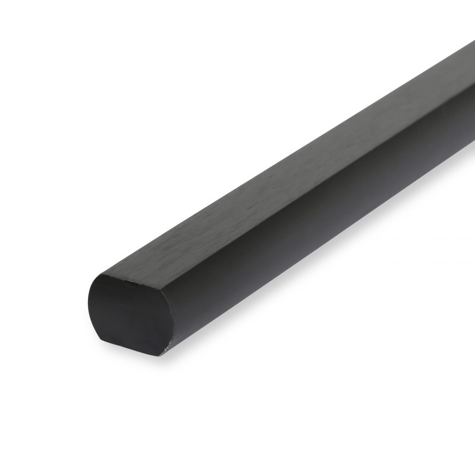 Steering Shaft 3/4-inch DD X 36-inches Long Black Zinc Finish Holley-1