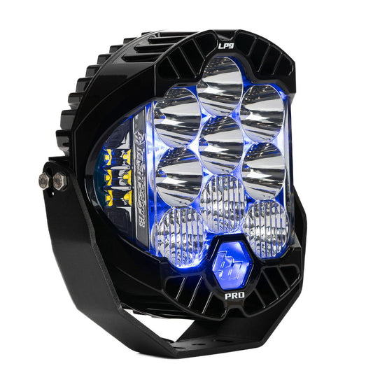 LP9 Pro LED Auxiliary Light Pod Light Pattern Driving/Combo Color Clear Backlight Baja Designs-1