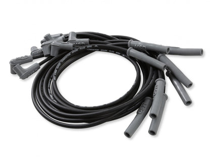 Universal Super Conductor Spark Plug Wire Set LS Engines For GM Gen-Iii Engines Such As The LS1, 3, Or 6, These Wires Are Perfect When You Relocate The Coils. Both 90 Degree And Multi-Angle Boots Are Pre-Crimped MSD Ignition-2