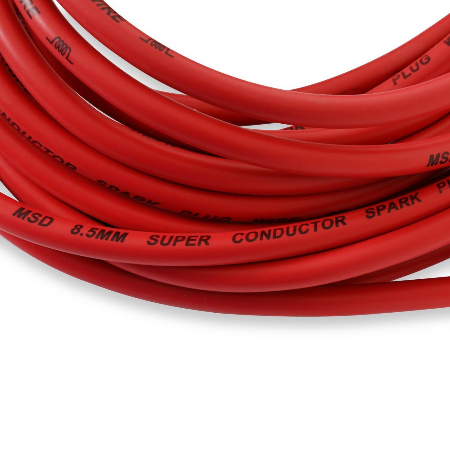 Red Super Conductor Gen Iii LS-1/3/6 V8, Universal For GM Gen-Iii Engines Such As The LS1, 3, Or 6, These Wires Are Perfect When You Relocate The Coils. Both 90 Degree And Multi-Angle Boots Are Pre-Crimped MSD Ignition-3