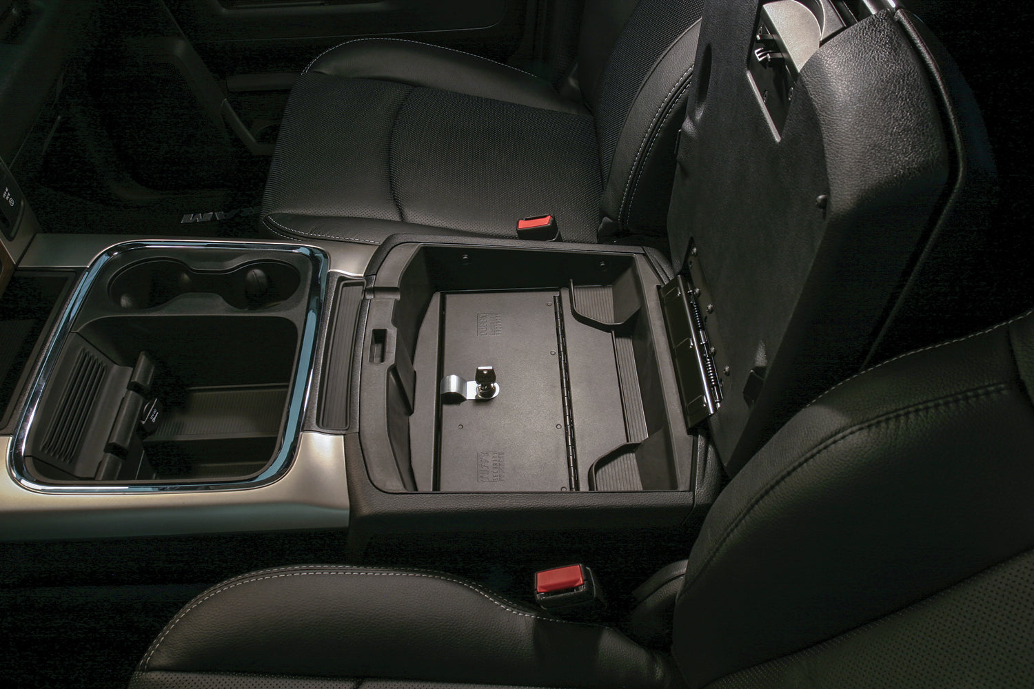Console Safe 09-10 Ram 1500 11-18 1500 19 1500 Classic 10-21 2500/3500 w/ Fixed Floor Console w/o Installed Remote CD Player Black Products Tuffy Security-1
