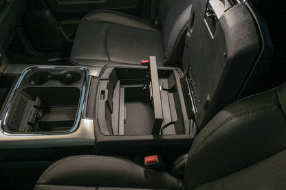 Console Safe 09-10 Ram 1500 11-18 1500 19 1500 Classic 10-21 2500/3500 w/ Fixed Floor Console w/o Installed Remote CD Player Black Products Tuffy Security-2