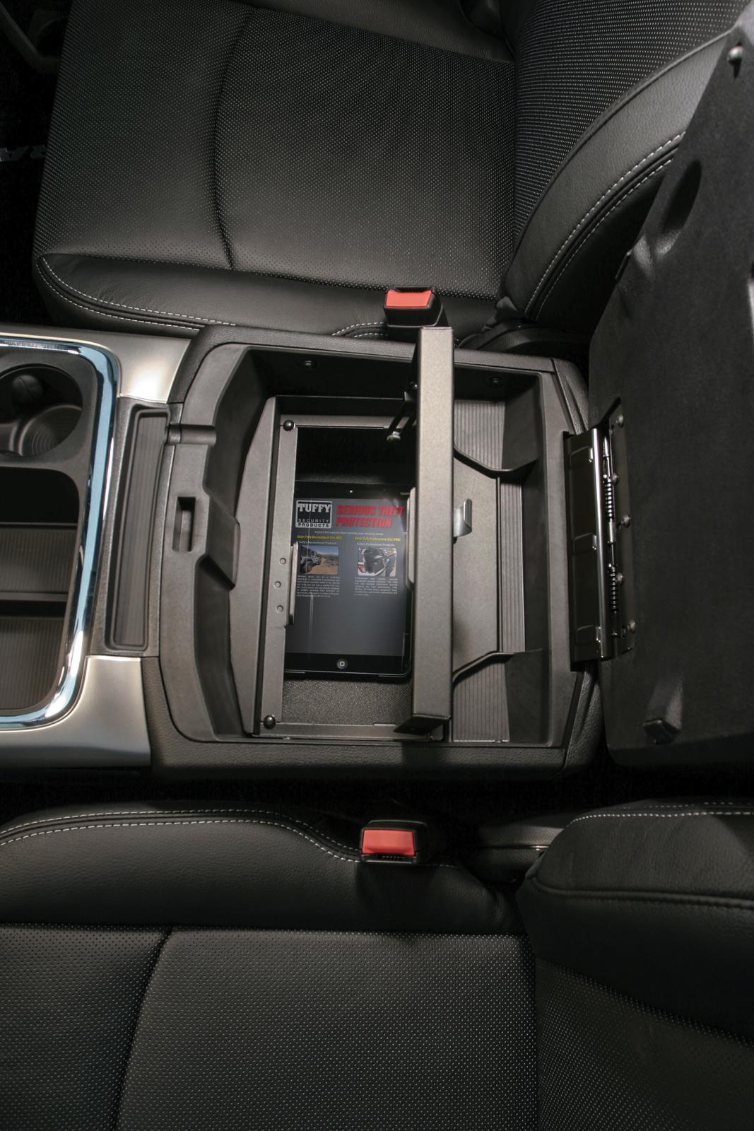 Console Safe 09-10 Ram 1500 11-18 1500 19 1500 Classic 10-21 2500/3500 w/ Fixed Floor Console w/o Installed Remote CD Player Black Products Tuffy Security-11