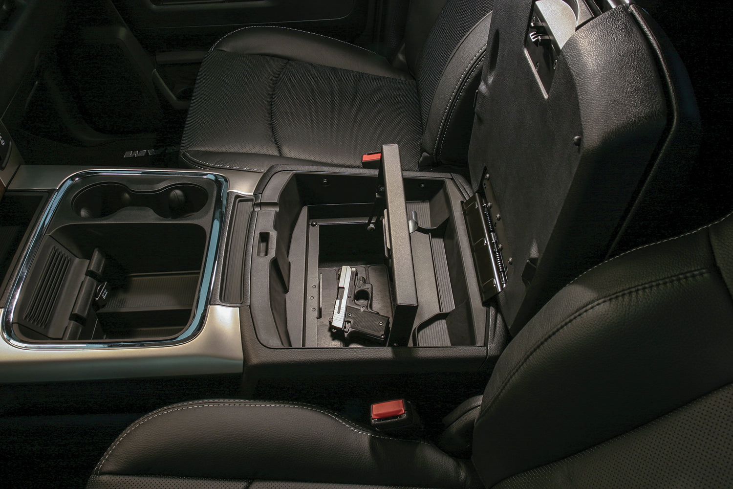Console Safe 09-10 Ram 1500 11-18 1500 19 1500 Classic 10-21 2500/3500 w/ Fixed Floor Console w/o Installed Remote CD Player Black Products Tuffy Security-4