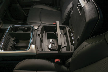 Console Safe 09-10 Ram 1500 11-18 1500 19 1500 Classic 10-21 2500/3500 w/ Fixed Floor Console w/o Installed Remote CD Player Black Products Tuffy Security-4