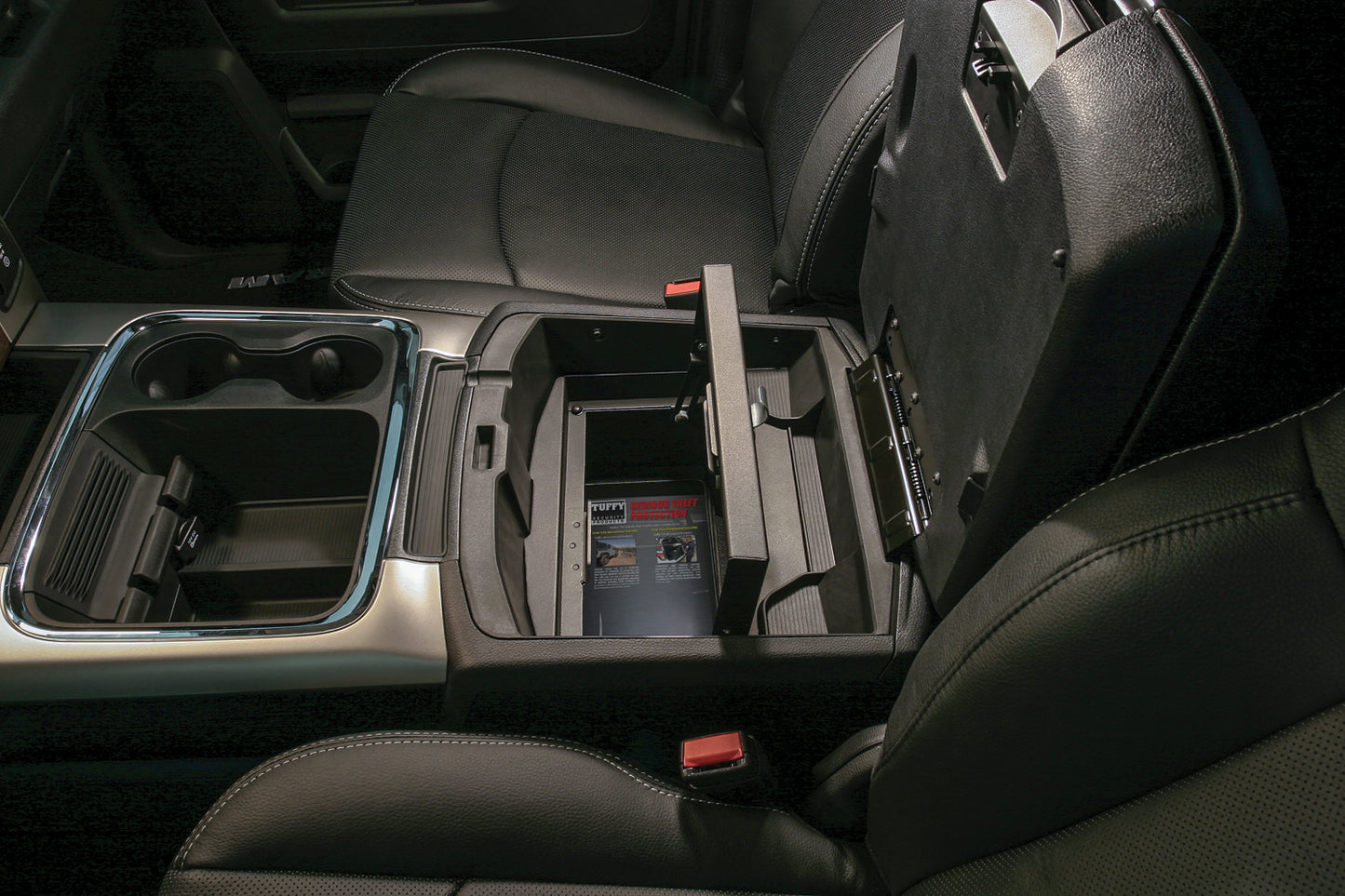 Console Safe 09-10 Ram 1500 11-18 1500 19 1500 Classic 10-21 2500/3500 w/ Fixed Floor Console w/o Installed Remote CD Player Black Products Tuffy Security-5