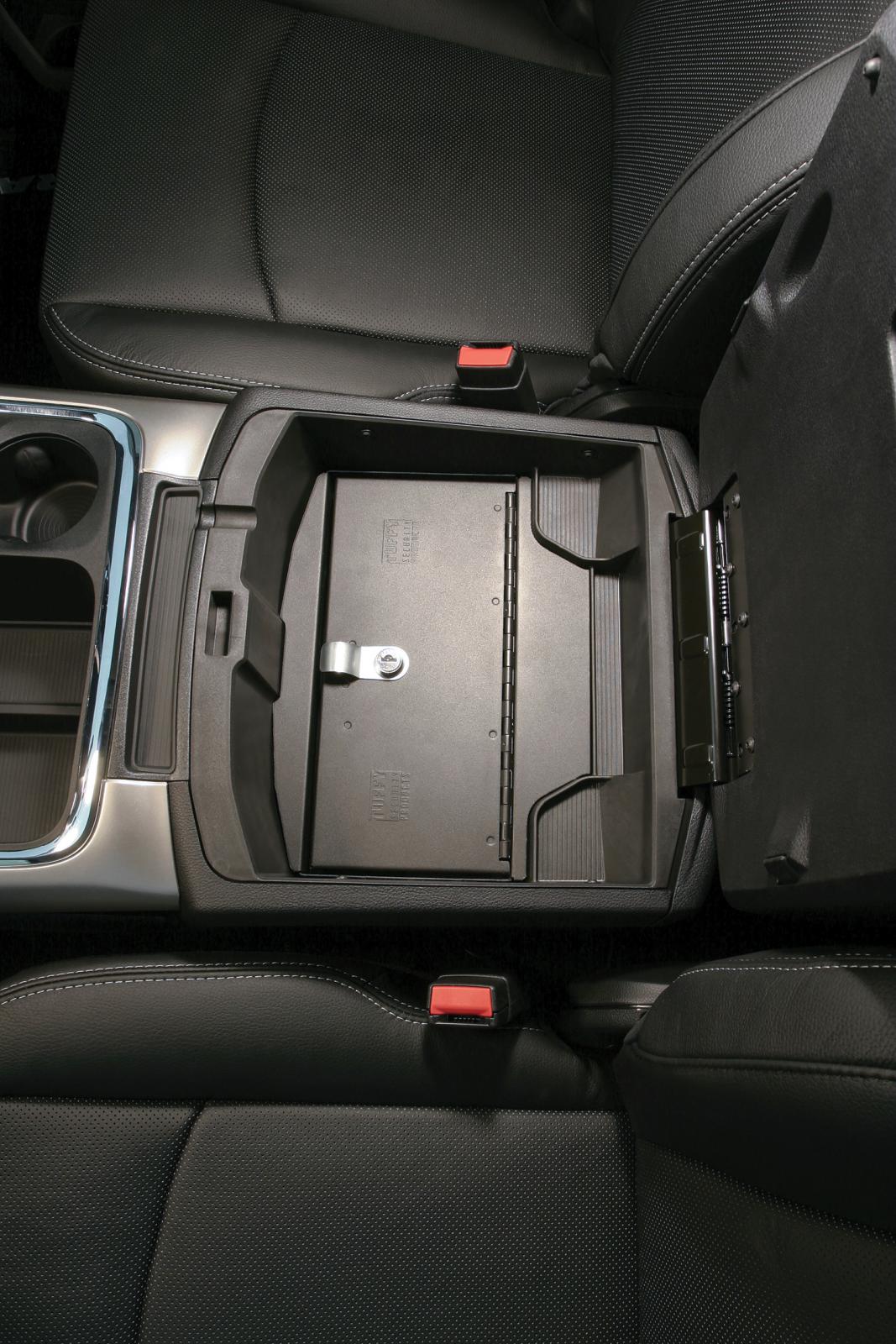 Console Safe 09-10 Ram 1500 11-18 1500 19 1500 Classic 10-21 2500/3500 w/ Fixed Floor Console w/o Installed Remote CD Player Black Products Tuffy Security-6