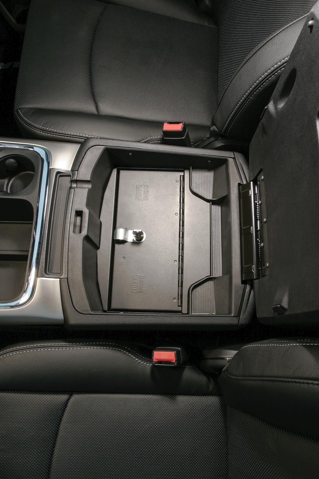 Console Safe 09-10 Ram 1500 11-18 1500 19 1500 Classic 10-21 2500/3500 w/ Fixed Floor Console w/o Installed Remote CD Player Black Products Tuffy Security-7
