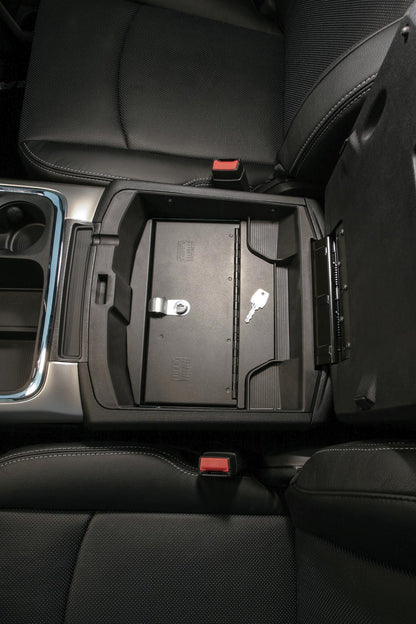 Console Safe 09-10 Ram 1500 11-18 1500 19 1500 Classic 10-21 2500/3500 w/ Fixed Floor Console w/o Installed Remote CD Player Black Products Tuffy Security-8