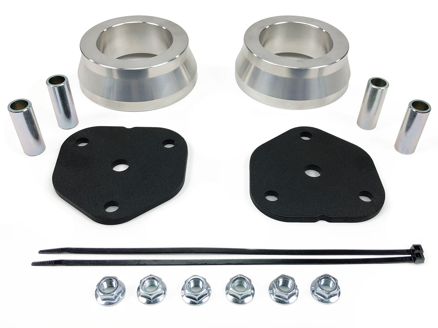 2.5 Inch Leveling Kit Front 19-22 Dodge Ram 1500 Rebel 4WD w/Ball Joint Upper Control Arms New Body Style Only Excludes Air Ride Supsension Tuff Country-1
