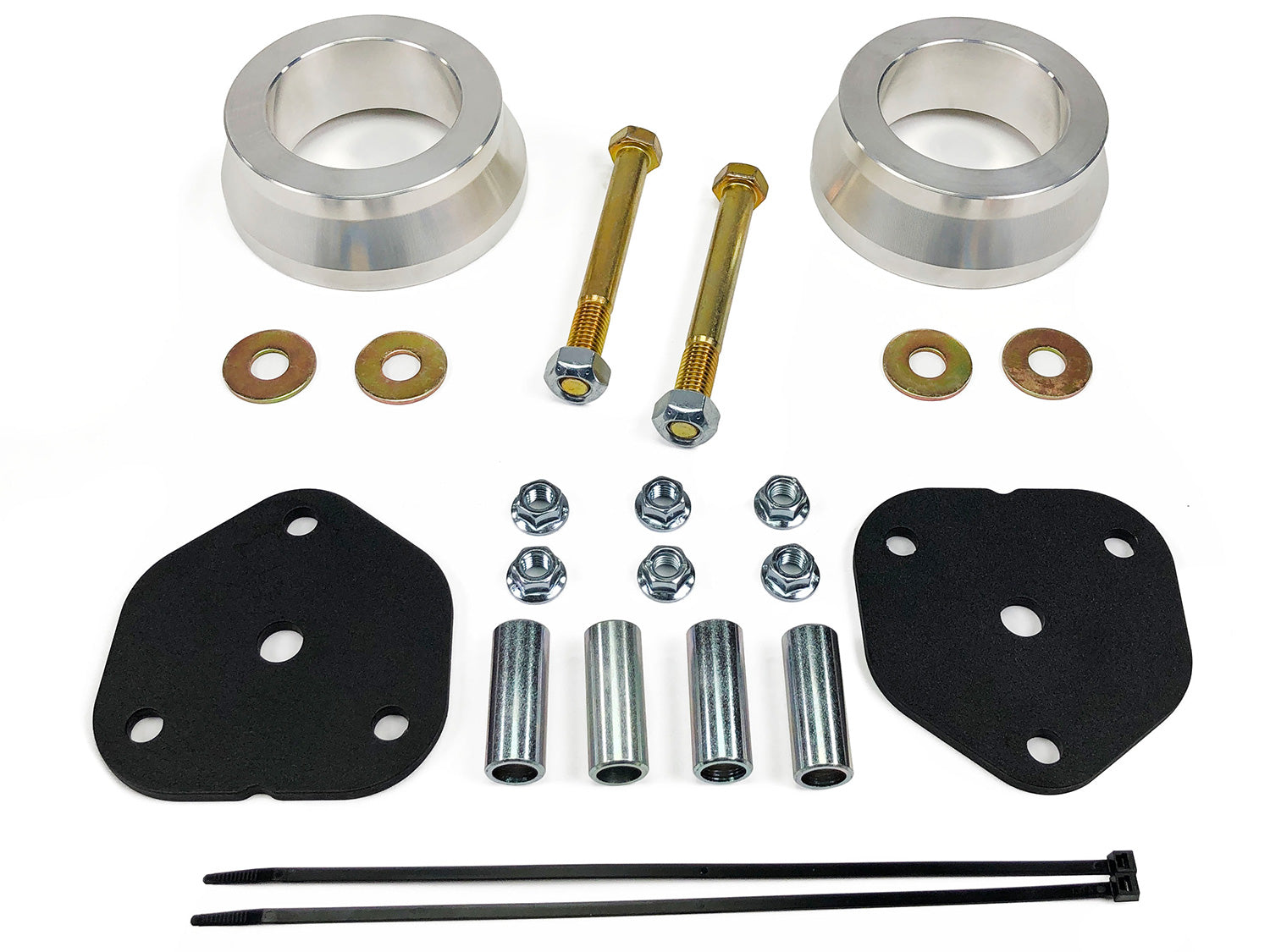 2.5 Inch Leveling Kit Front 19-22 Dodge Ram 1500 Rebel 4WD w/Uni-Ball Upper Control Arms New Body Style Only Excludes Air Ride Supsension Tuff Country-2