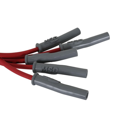 Super Conductor Spark Plug Wire Set Chevy Pickup Bb Efi, '90-'97 Sc For Use On Chevy Trucks Chevy Trucks Big Block Efi, '90-'97, Red Jacket MSD Ignition-2