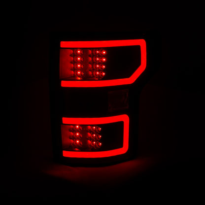 Tail Light Led Taillights Black Ford F-150 2018-2020 AnzoUSA-2