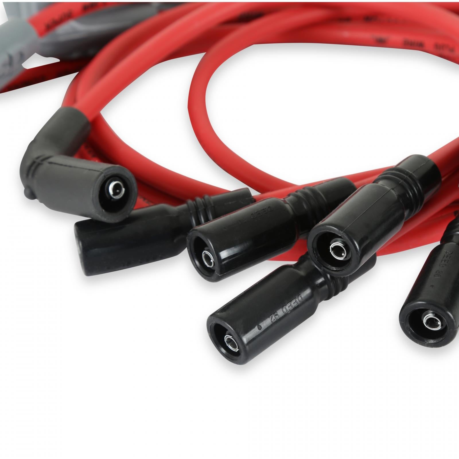 Super Conductor Spark Plug Wire Set Fits Chevy Tahoe, Sub.Vort. V8, '96-'97 For Use On Chevy Tahoe, Suburban, Vortech V8, '96-'97, Red Jacket MSD Ignition-1