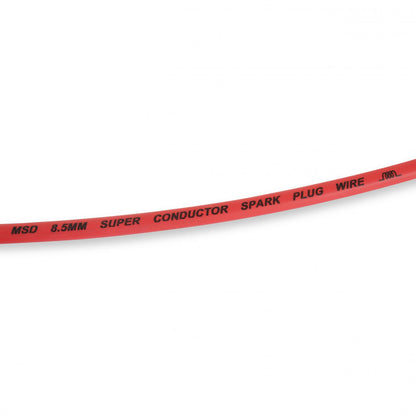 Super Conductor Spark Plug Wire Set Fits Chevy Tahoe, Sub.Vort. V8, '96-'97 For Use On Chevy Tahoe, Suburban, Vortech V8, '96-'97, Red Jacket MSD Ignition-4