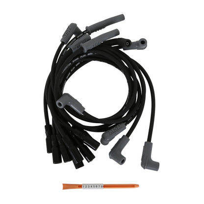 Black Super Conductor Chevy Corvette Lt1, 92-'97 For Use On Chevy Corvette Lt1, '92-'97, Black Jacket MSD Ignition