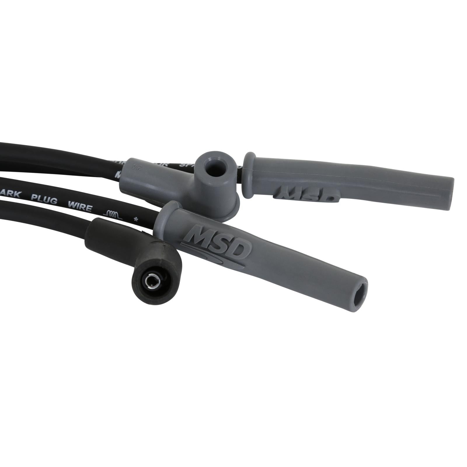 Black Super Conductor Chevy Corvette Lt1, 92-'97 For Use On Chevy Corvette Lt1, '92-'97, Black Jacket MSD Ignition-1