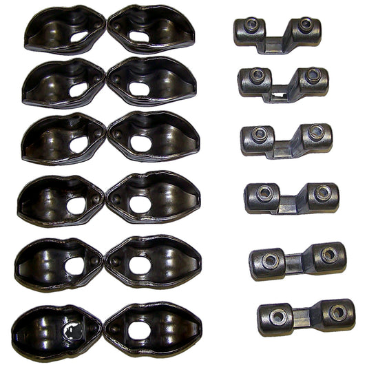 Rocker Arm Kit for 74-79 CJs, SJ, J-Series w/ 3.8L or 4.2L Engine (Pivot Type) Crown Automotive-1