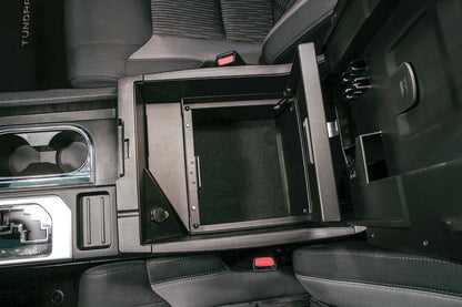 Console Safe - 14-21 Tundra w/ Fixed Center Console Black Products Tuffy Security-1