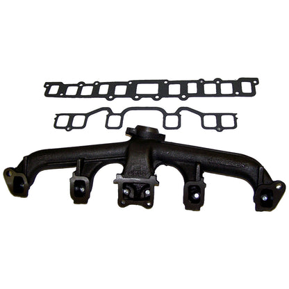 Exhaust Manifold & Gasket Kit for Jeep Select 80+ CJs, YJ, SJ, J-Series w/ 4.2L Crown Automotive-2