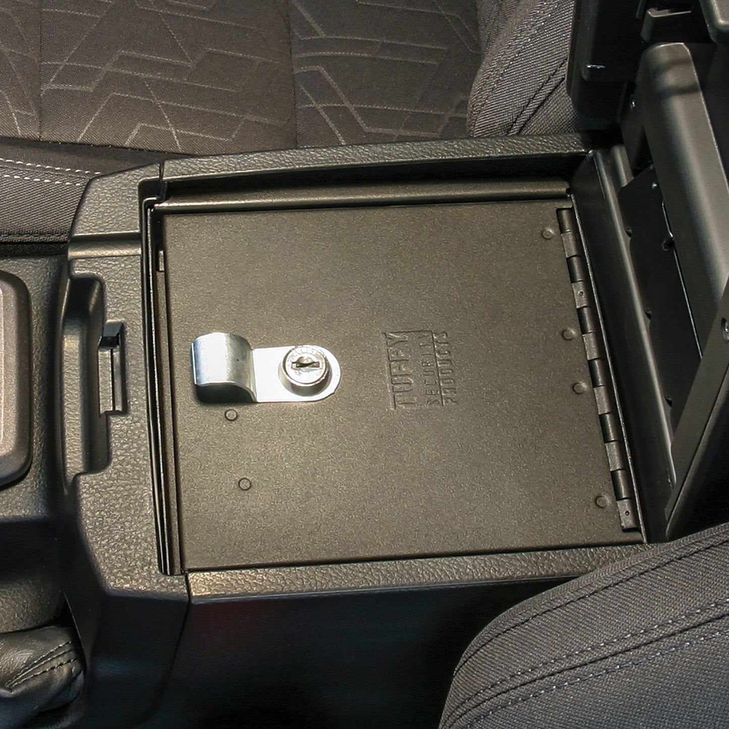 Console Safe 16-22 Tacoma w/ Fixed Center Console Black Products Tuffy Security