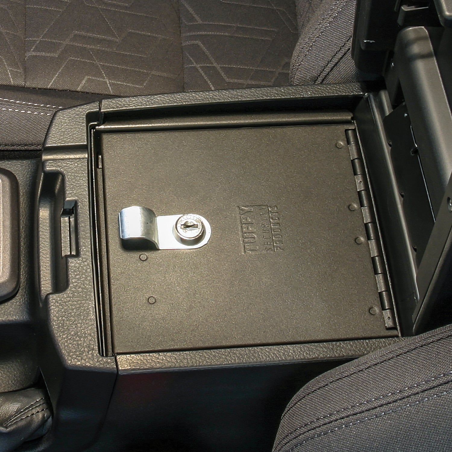 Console Safe 16-22 Tacoma w/ Fixed Center Console Black Products Tuffy Security