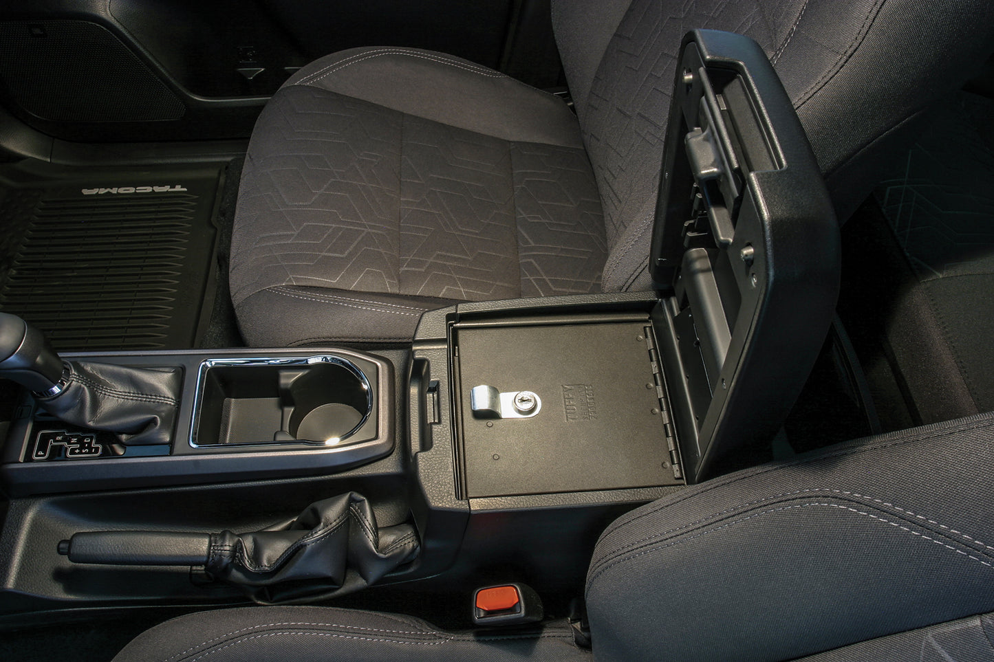 Console Safe 16-22 Tacoma w/ Fixed Center Console Black Products Tuffy Security-1