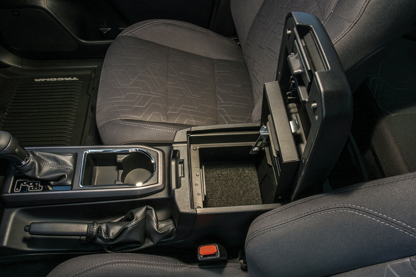 Console Safe 16-22 Tacoma w/ Fixed Center Console Black Products Tuffy Security-5